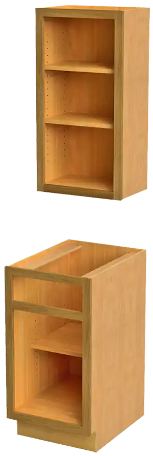 Base and Wall Cabinet Construction