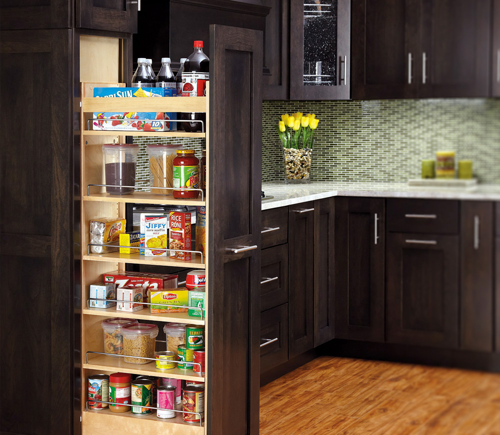 Pullout Wood Pantry