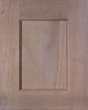 Suede on Alder with an Oslo Medium and an eased door edge